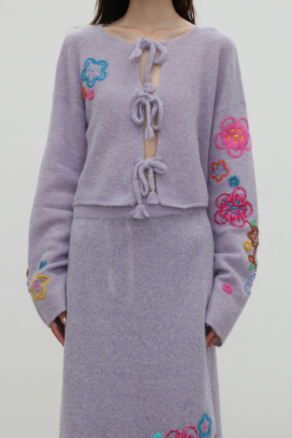 YANYAN KNITS Fall/Winter 2025 Collection: FAFA Alpaca Wool Knit Sweater/Top/Pencil Skirt YYK-YYW24-1942-ZI (Wool Sweater)